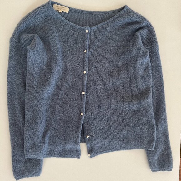 Sezane Gaspard / vintage blue with pearl buttons / small - Picture 3 of 11